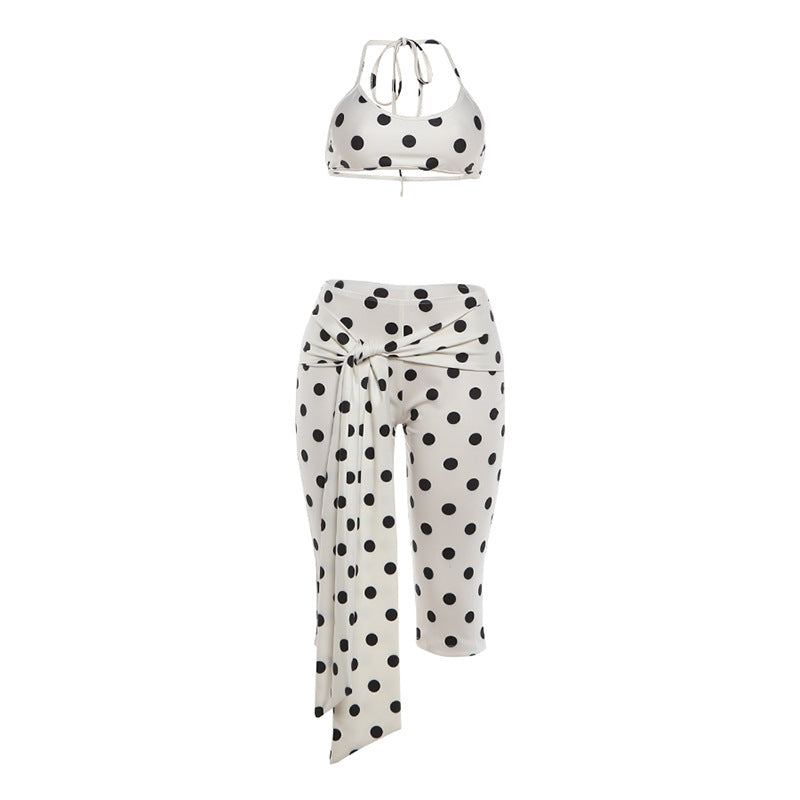 The Starlight Set, flat view of the top and trousers