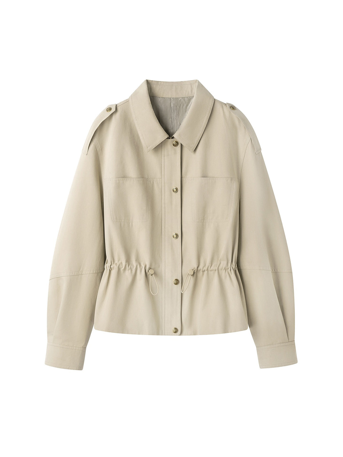 The Utility Jacket, three-quarter view